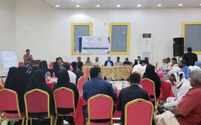 قيادة تيار نهضة اليمن فرع أبين يشاركون حفل اختتام البرنامج التدريبي للشباب الأحزاب الذي أقامه المعهد الديمقراطي الأمريكي لمدة عام