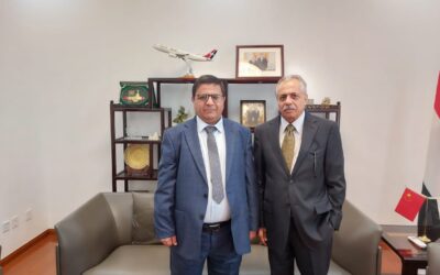 رئيس التيار يلتقي سفير بلادنا بجمهورية الصين الشعبية.