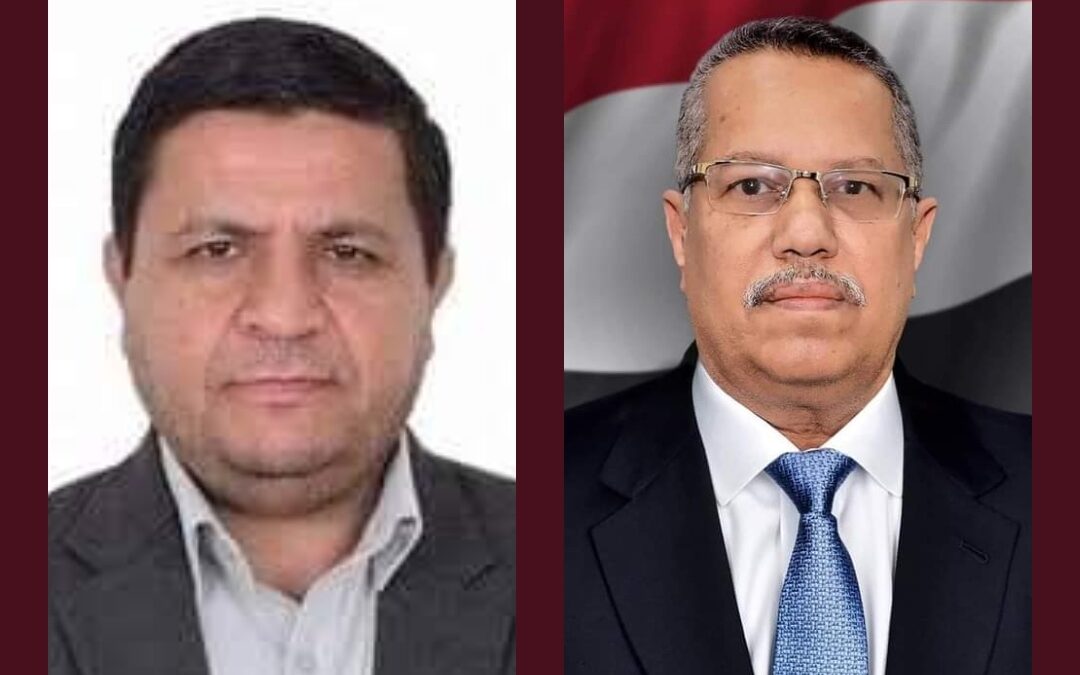 رئيس التيار يهني بن دغر بمناسبة انتخابه رئيساً للتكتل الوطني للأحزاب السياسية.